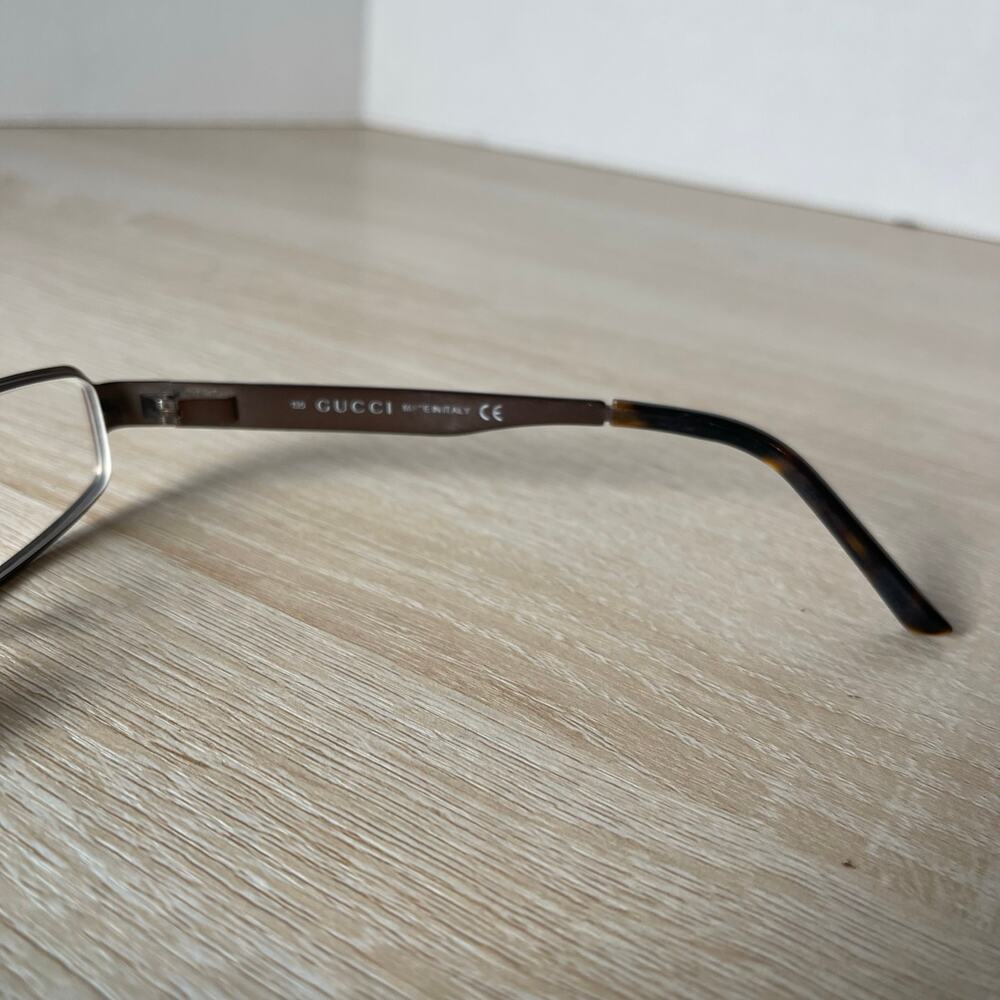 Gucci GG2769/STRASS NDE Eyeglasses Rhinestones Dark Brown Metal Frame 51-17-135 - Picture 7 of 9